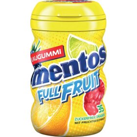 Mentos Gum, Kaugummi Full Fruit, zuckerfrei, verschiedene Sorten