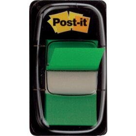 Post-it Index 680, 25,4 x 43,2 mm, 50 Streifen, grün