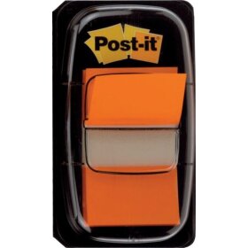 Post-it Index 680, 25,4 x 43,2 mm, 50 Streifen, orange