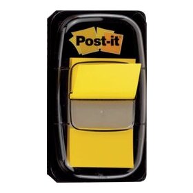 Post-it Index 680, 25,4 x 43,2 mm, 50 Streifen, gelb