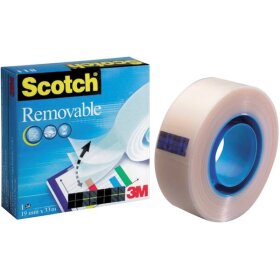 Klebefilm Scotch 811, 19 mm x 33 m, removable Tape,...