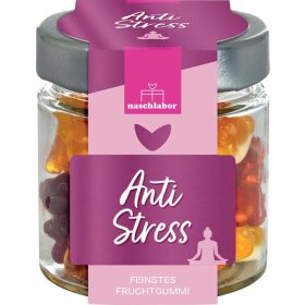 Naschlabor Fruchtgummi "Anti Stress" 120g Glas