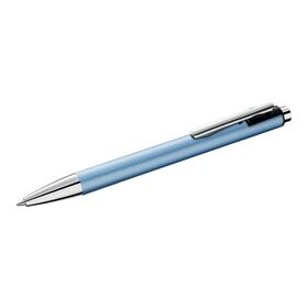 Druckkugelschreiber K10 Snap, Mine: M, Schreibfarbe: blau, dokumentenecht, Mine auswechselbar, mit Clip, metallic frostblau