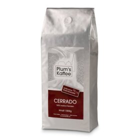 Cerrado Espresso, 100% Arabica, ganze Bohnen, 1.000 g