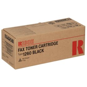 Toner Cartridge Type 1260, für Ricoh Drucker, ca. 5.000 Seiten, schwarz