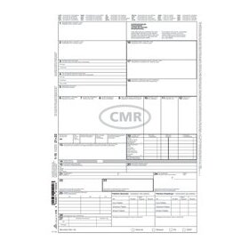Internationaler Frachtbrief (CMR), DIN A4, 1 x 4 Blatt, selbstdurchschreibend
