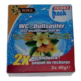 WC-Duftspüler Nachfüllung Tropical, 2er Pack,...