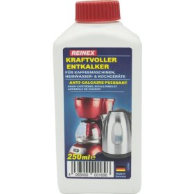 Kraftvoller Entkalker, für Kaffeemaschine, Heißwasser- und Kochgeräte, frei von Mikroplastik, 250 ml