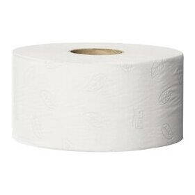 Toilettenpapier Jumbo Mini Advanced, 2-lagig, weiß, System-T2, 850 Blatt/Rolle, 12 Rollen/Packung