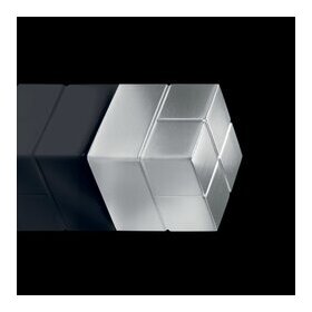 SuperDym-Magnet, 20x20x20mm, silber, poliertes Aluminium, stark, 1 Stück
