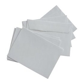 Briefumschlag C6, ohne Fenster, haftklebend, 80g/qm, weiß, grauer Innendruck, 1.000 Stück