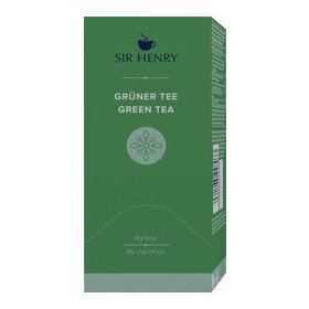 Sir Henry Grüner Tee, 25 Portionsbeutel á 1,75 g