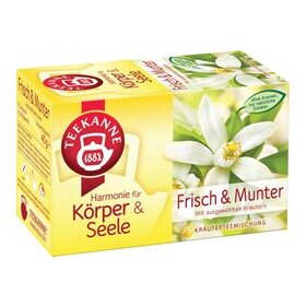 Kräutertee Frisch & Munter, 20 Portionsbeutel à 2 g