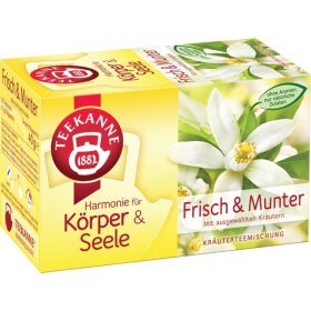 Kräutertee Frisch & Munter, 20 Portionsbeutel...