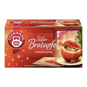 Wintertee Süßer Bratapfel, 20 Portionsbeutel...