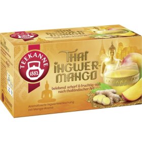 Ländertee Thai Ingwer-Mango, 20 Portionsbeutel...