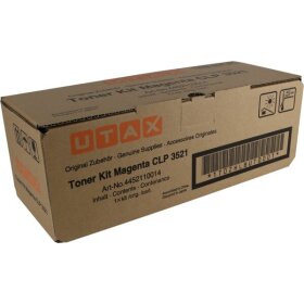 Toner für CLP3521, für Utax Drucker, ca. 4.000 Seiten, magenta