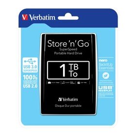 Verbatim Store n Go 2,5" 1TB Festplatte USB 3.0,...