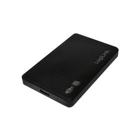 LogiLink 2,5 SATA Festplatten-Gehä use, USB 3.0, schwarz (11115787)