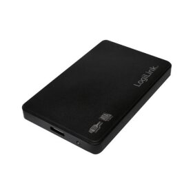 LogiLink 2,5 SATA Festplatten-Gehä use, USB 3.0, schwarz (11115787)