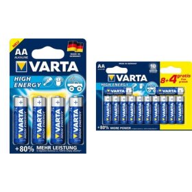 VARTA Alkaline Batterie Longlife Po wer, Mignon AA,...