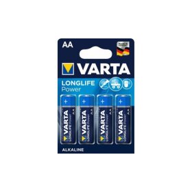 VARTA Alkaline Batterie LONGLIFE P ower, Mignon (AA/LR6)...
