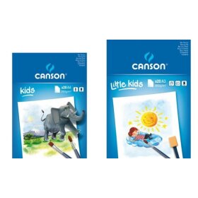 CANSON Malblock Kids, DIN A4, 200 g /qm, 20 Blatt (5297845)