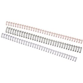 GBC Drahtbinderücken WireBind, A4, 21 Ringe, 10 mm, weiß (5965283)