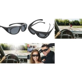 WEDO Überzieh-Sonnenbrille für Auto fahrer mit...