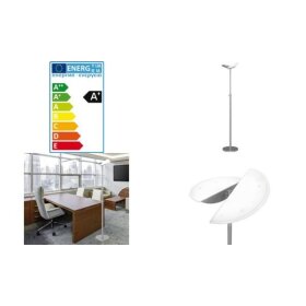 UNiLUX LED-Stehleuchte ZELUX, silbe r (64000312)