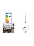 UNiLUX LED-Stehleuchte ZELUX, silbe r (64000312)