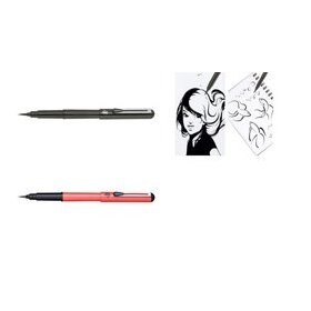 PentelArts Brush Pen Pinselstift, G ehäuse: schwarz/grau (67006754)