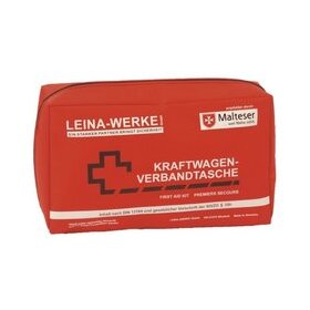 LEINA KFZ-Verbandtasche Compact, In halt DIN 13164, rot (89110081)