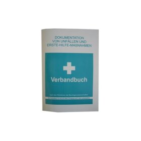 LEINA Verbandbuch, DIN A5, Farbe: w eiß/grün (8959011)