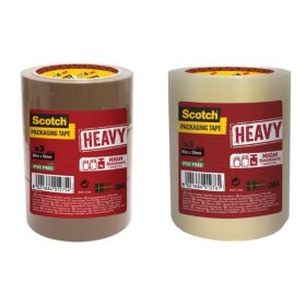 3M Scotch Verpackungsklebeband HEAV Y, 50 mm x 66 m,...