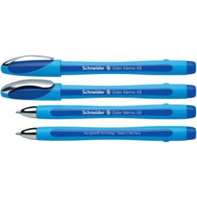 Schneider Kugelschreiber Slider Memo - XB, blau