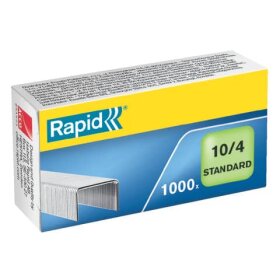 Rapid® Heftklammern No. 10 - Standard, verzinkt, 1000...