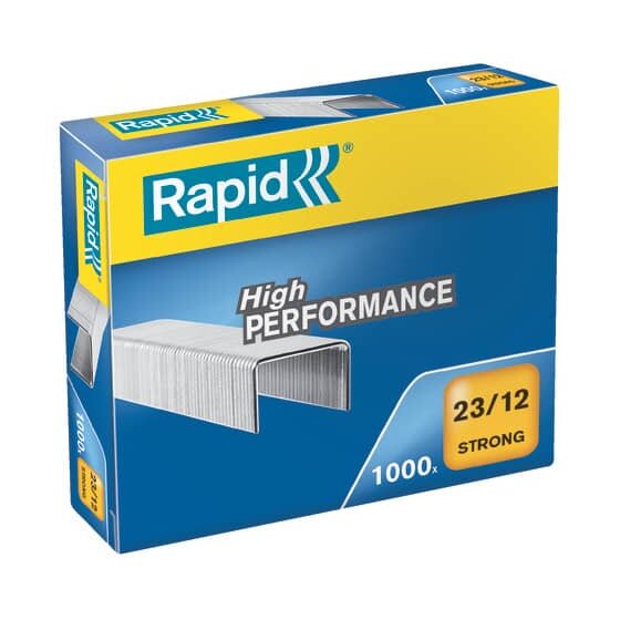 Rapid® Heftklammern 23/12mm Strong, verzinkt, 1000 Stück