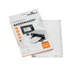 Durable BADGEMAKER® Einsteckschilder - 54 x 90 mm,...