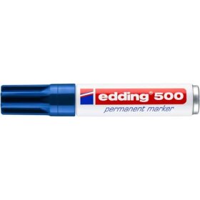 Edding 500 Permanentmarker - 2 - 7 mm, blau,...
