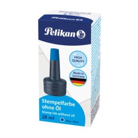 Pelikan® Stempelfarbe 4K - ohne Öl, 28 ml, blau